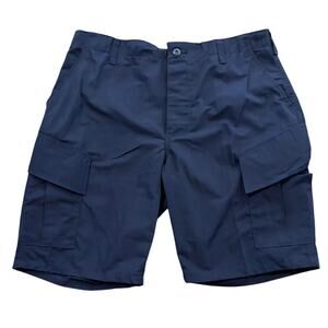 USAF Air Force Uniform Shorts Mens Large  38-40 Navy Flightline Ripstop Cargo